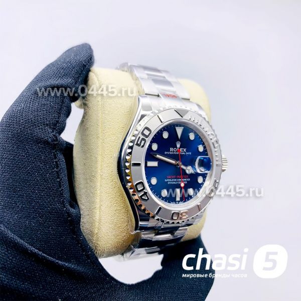 Часы Rolex Yacht-Master Rhodium Dial Steel - Дубликат (11727)