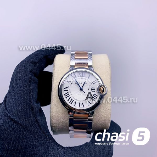Часы Cartier Ballon Bleu - 36 мм - Дубликат (13910)