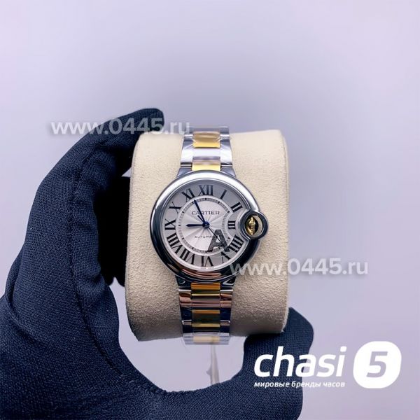 Часы Cartier Ballon Bleu - 33 мм - Дубликат (13913)