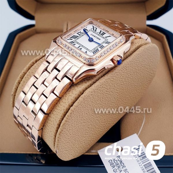 Часы Cartier Panthere Rose Gold (16977)