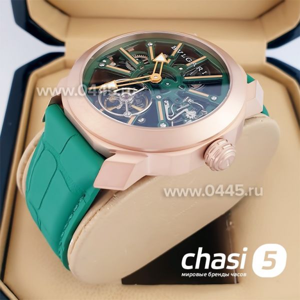 Часы Bvlgari Octo Roma Tourbillon Sapphire (23555)