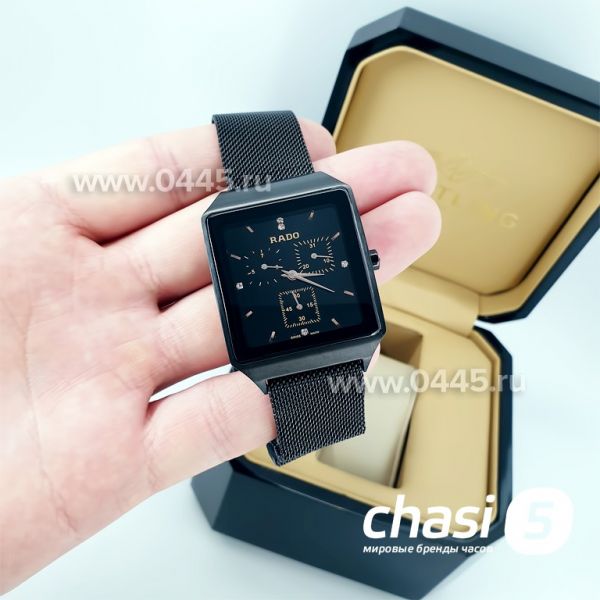 Часы Rado Square Multidial Rose Gold (07572)