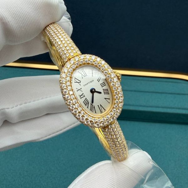 Часы Cartier Baignoire (284639) - Дубликат