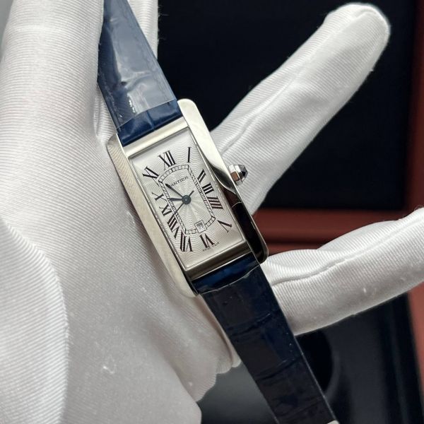 Часы Cartier Tank Americaine - Дубликат (725586)