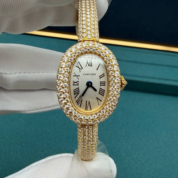 Часы Cartier Baignoire (284639) - Дубликат