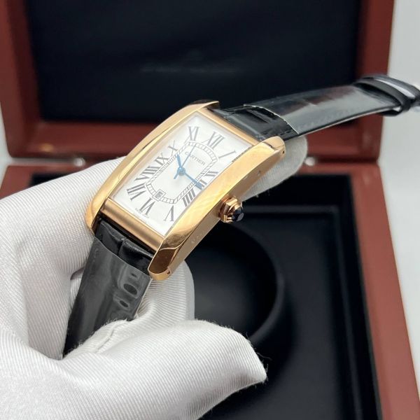 Часы Cartier Tank Americaine - Дубликат (725579)