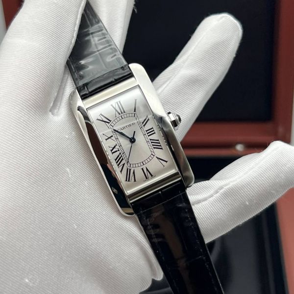 Часы Cartier Tank Americaine - Дубликат (725582)