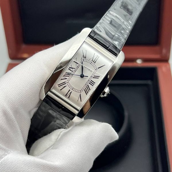 Часы Cartier Tank Americaine - Дубликат (725582)